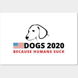Dogs 2020 - Funny Election Campaign Posters and Art